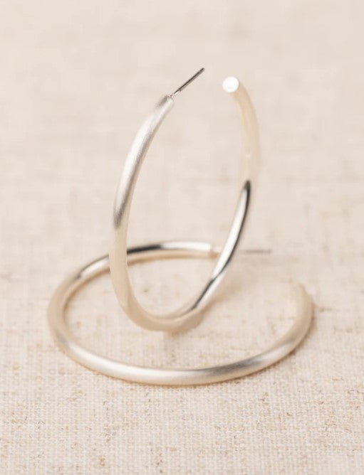 Estonia Large Hoop Earrings