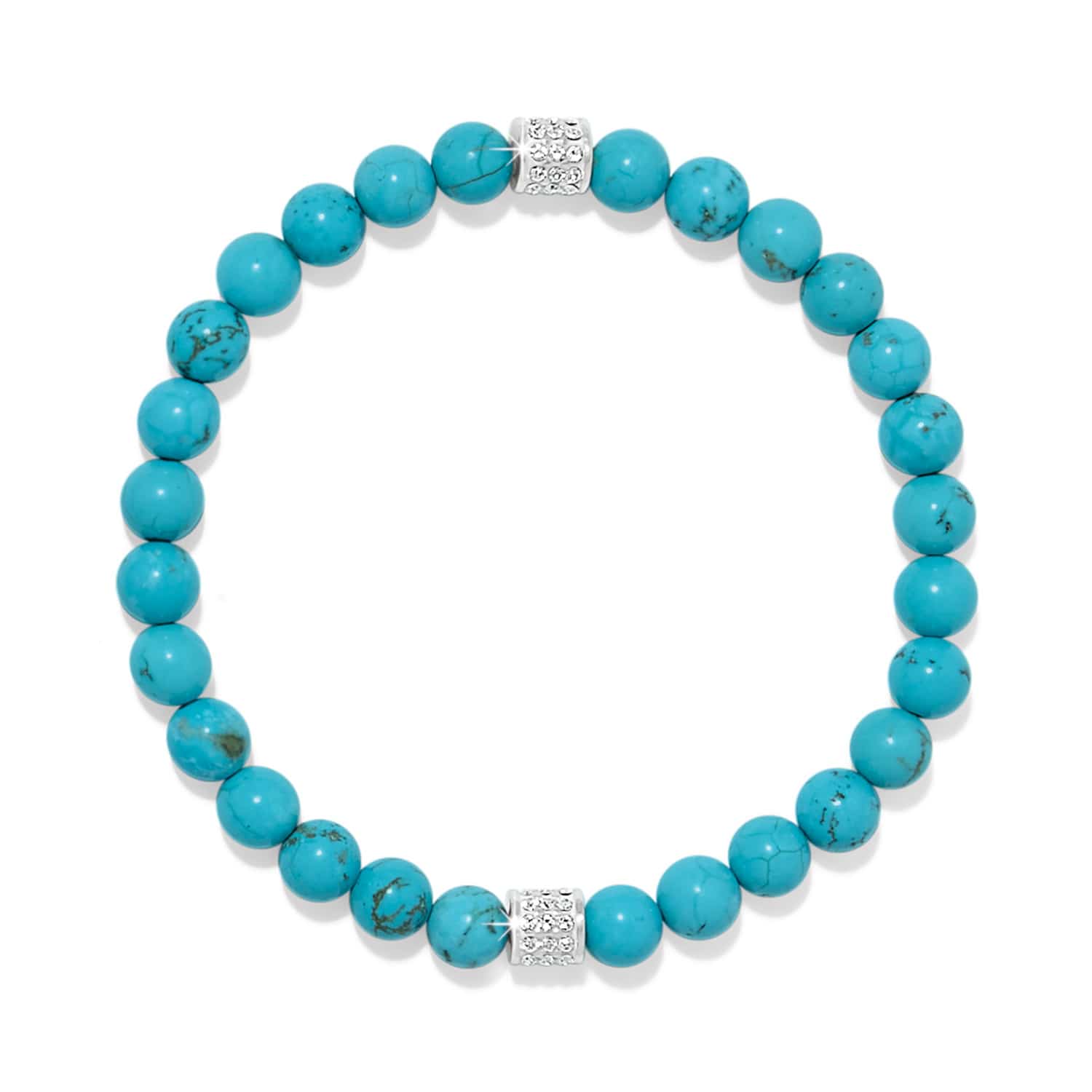 [Brighton] Meridian Petite Turquoise Stretch Bracelet