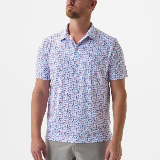 PERFORMANCE POLO OLD GLORY
