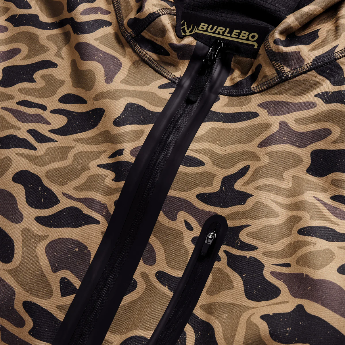 [Burlebo] Duke Tech Mid Layer Gauge Camo