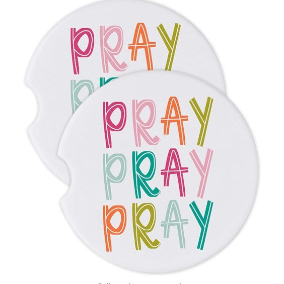 Car Coasters-Pray Pray Pray