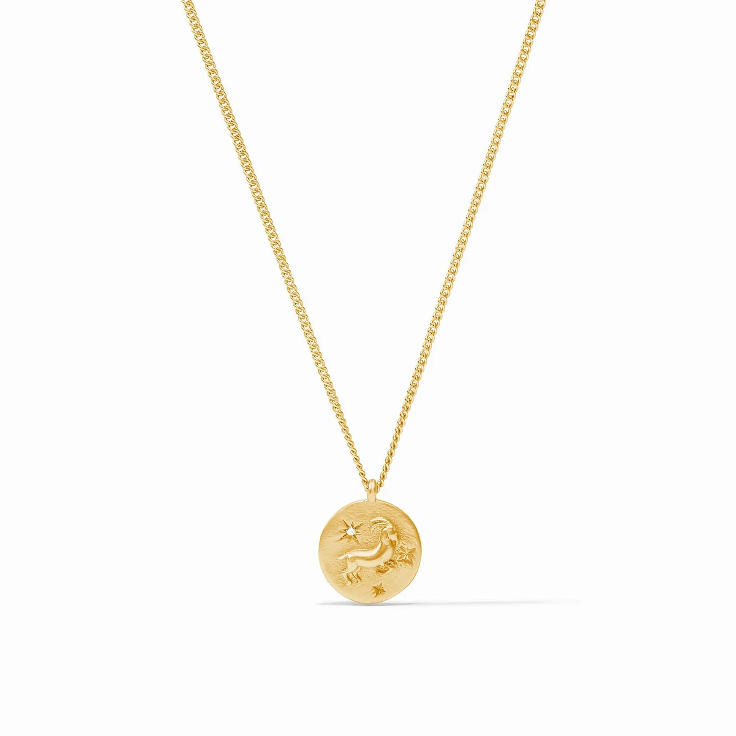 [Julie Vos] Zodiac Delicate Necklace - Capricorn