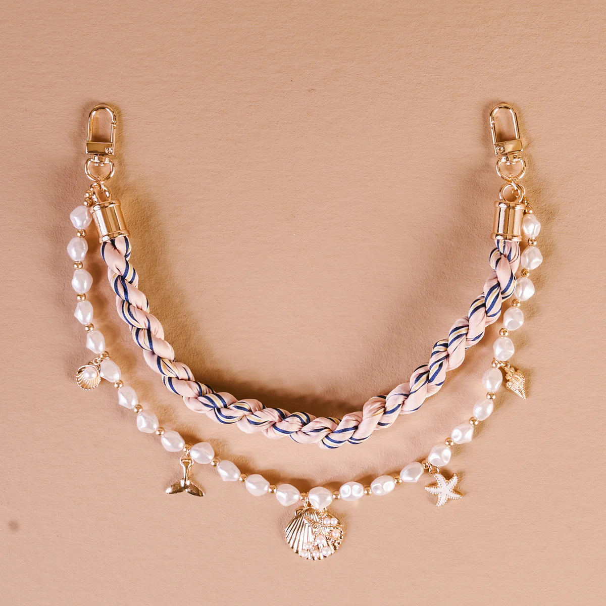 Seas the Day Necklace Bag Charm