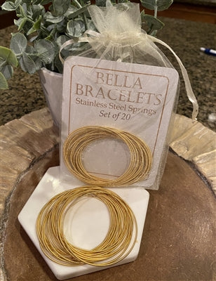 The Bella Bracelets-Gold