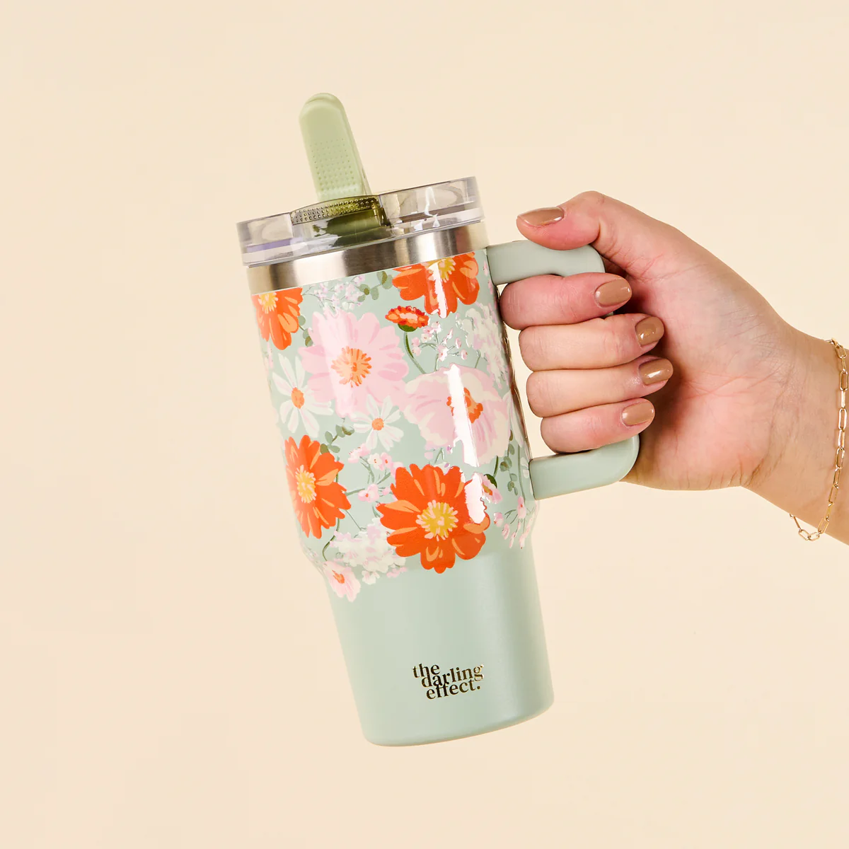Bouquet Beauty Sage Tumbler - 20 oz.
