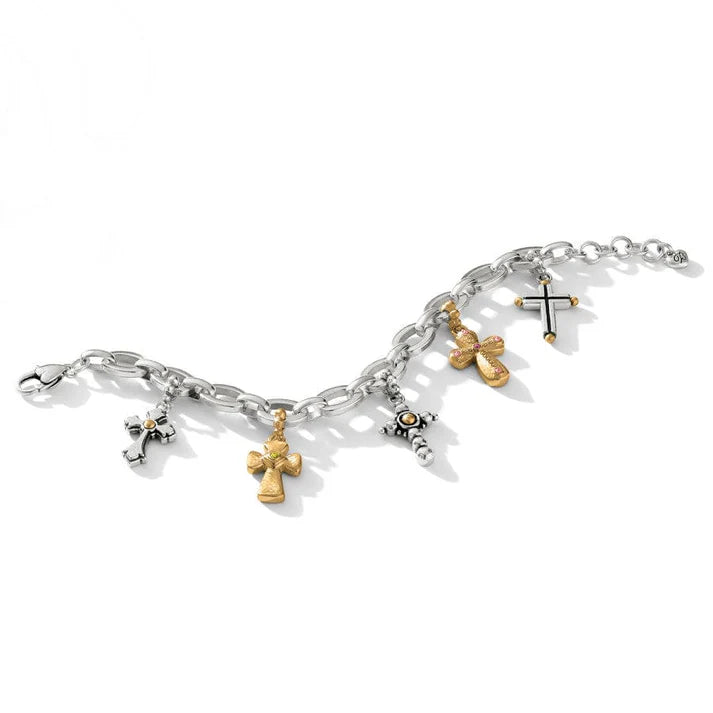 {Brighton} Majestic Cross Charm Bracelet