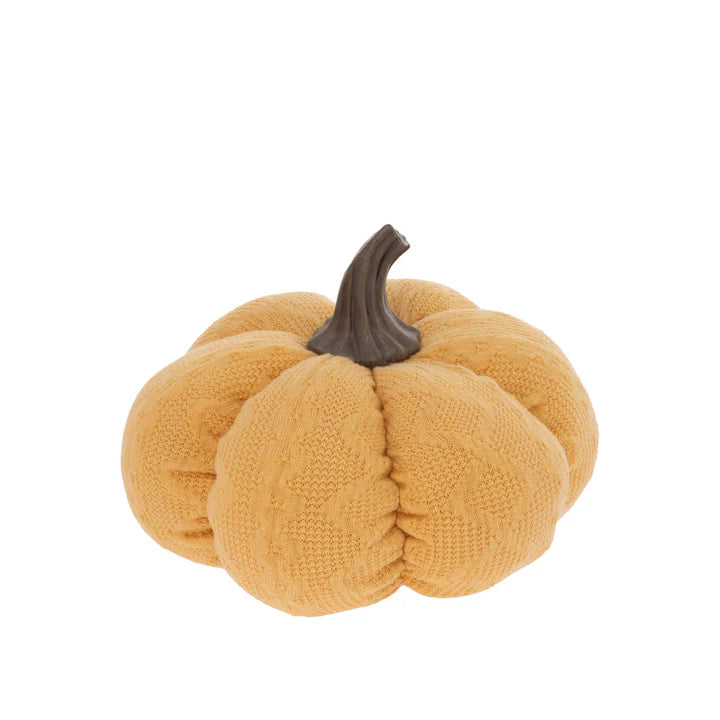 Sm Plush Saffron Yellow Pumpkin