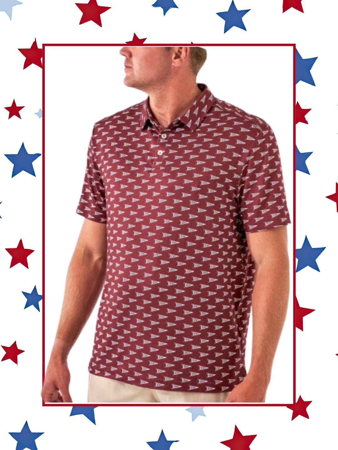 PERFORMANCE POLO  HOWDY PENNANT