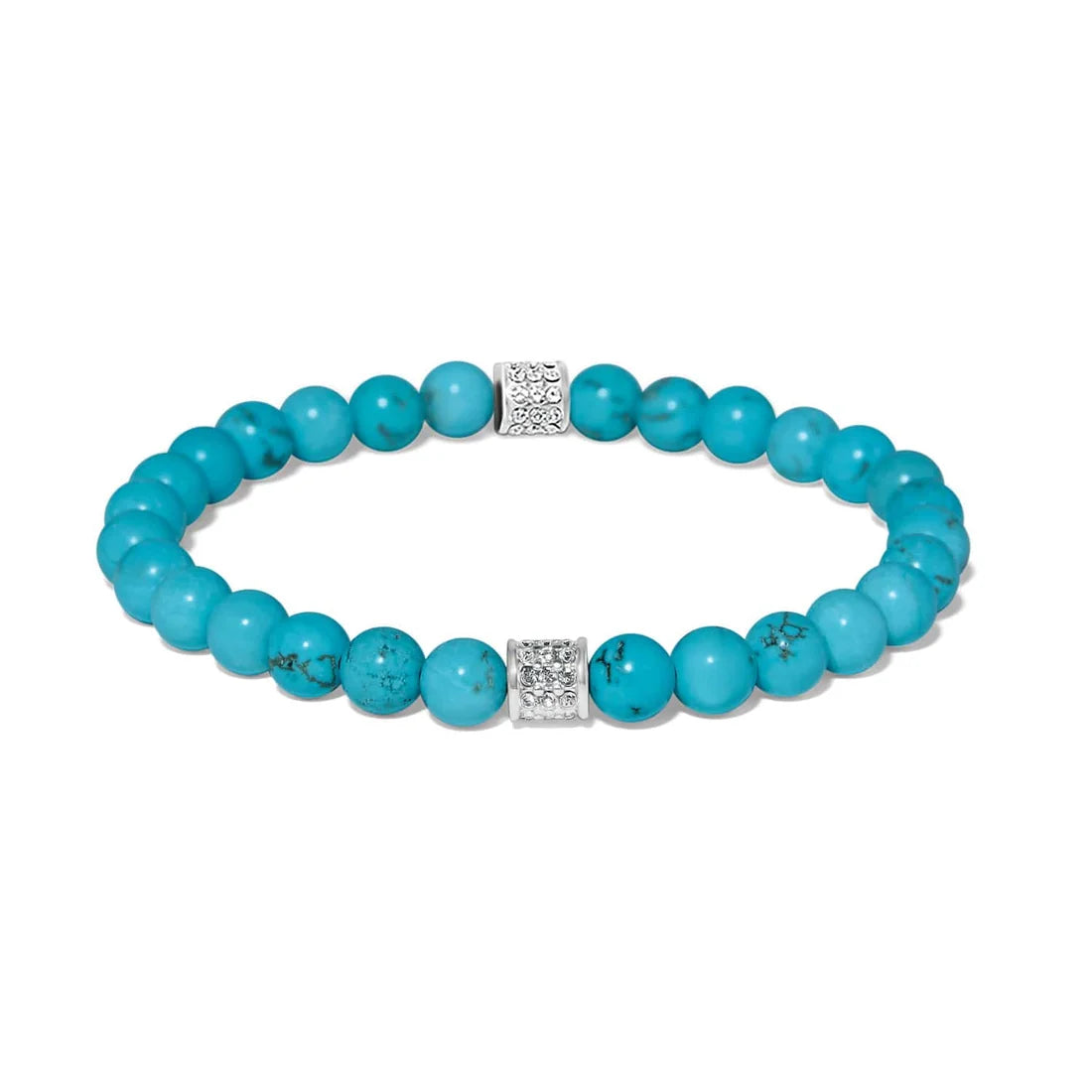 [Brighton] Meridian Petite Turquoise Stretch Bracelet