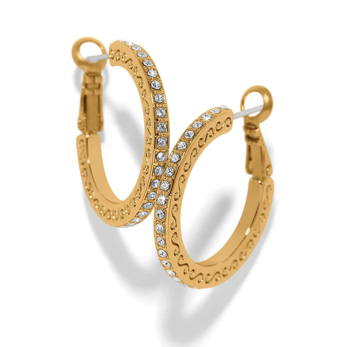 [Brighton] Meridian Thin Small Hoop Earrings-Gold