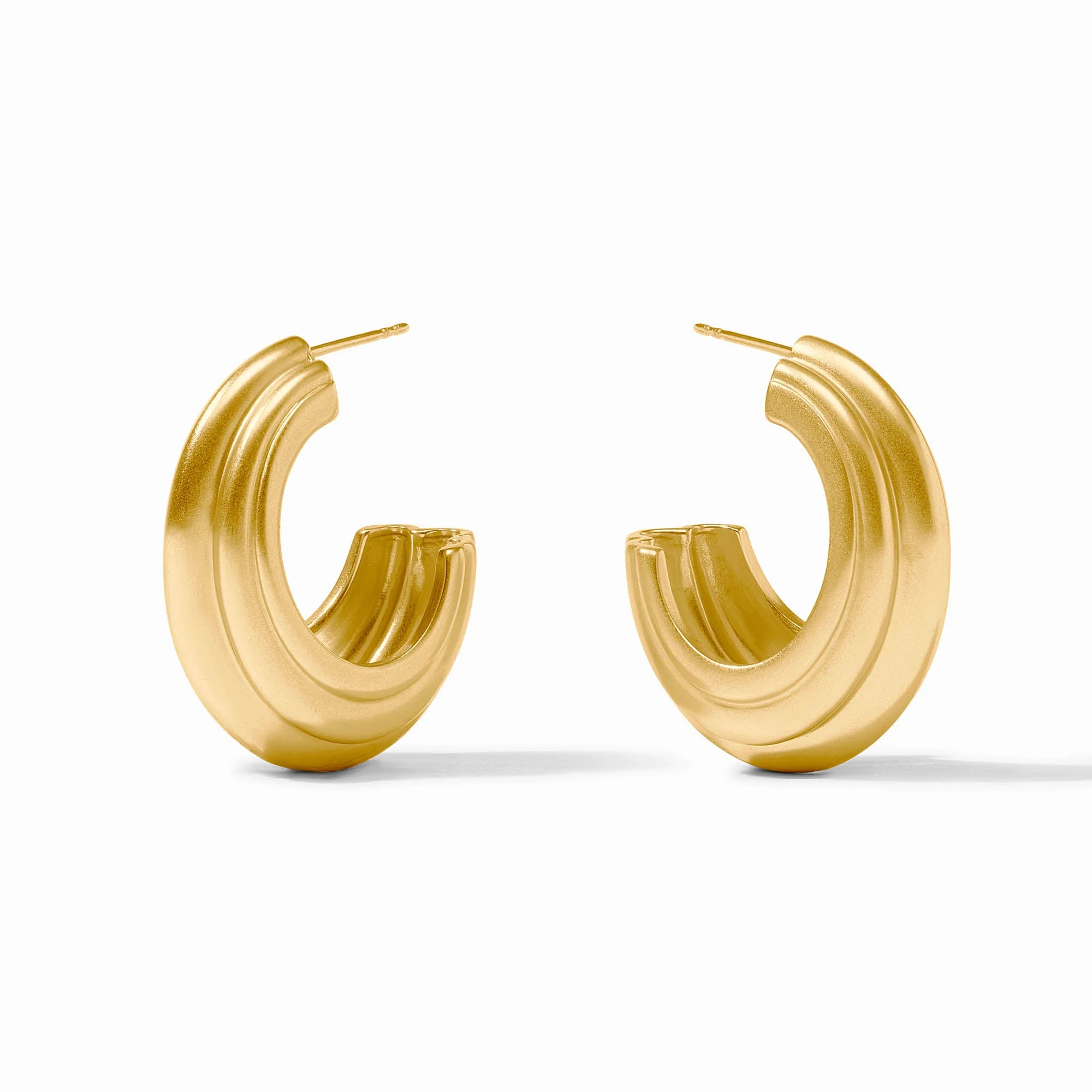 [Jule Vos] Portofino Statement Hoop-Gold-M
