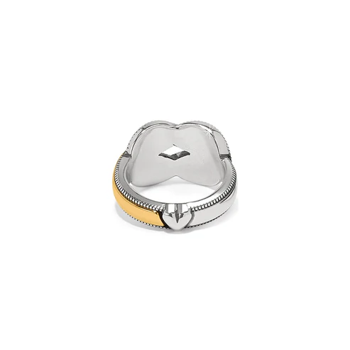 [Brighton] Interlok Harmony Two Tone Ring-7