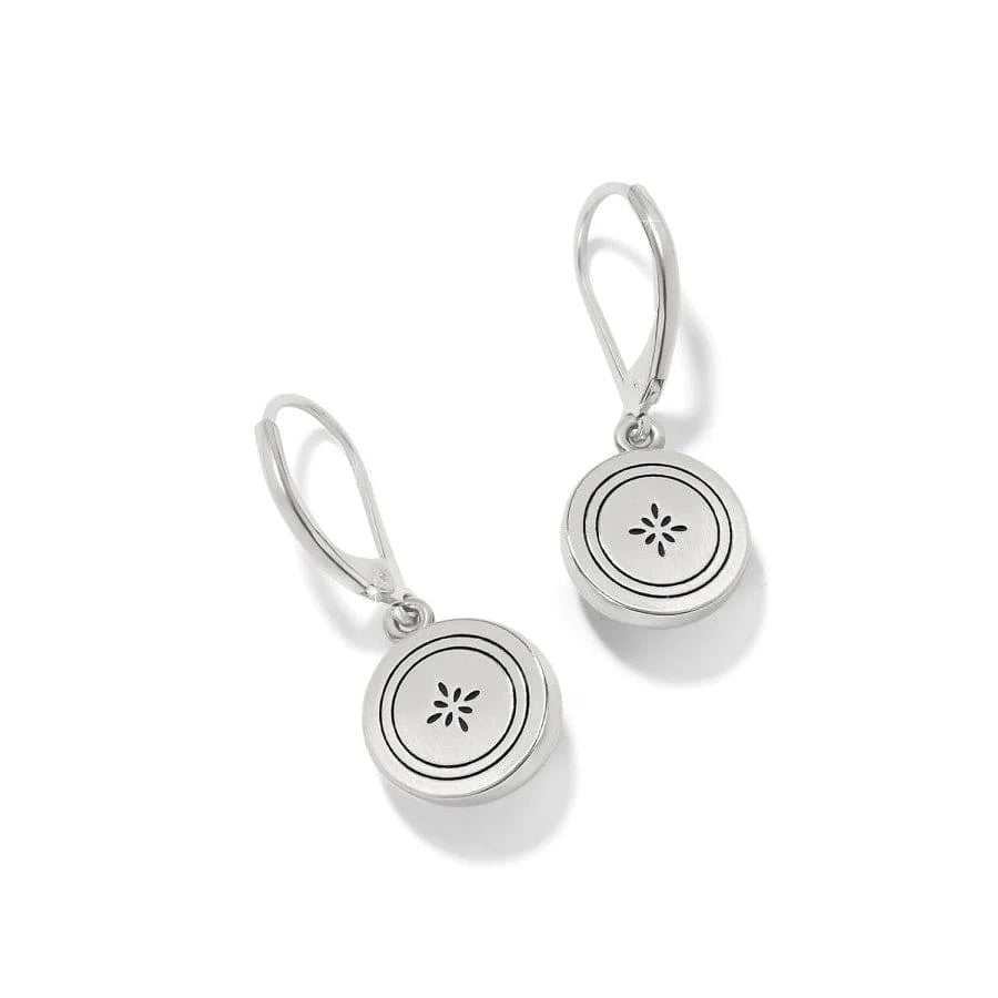 [Brighton] Mosaic Round Mini Leverbreak Earrings