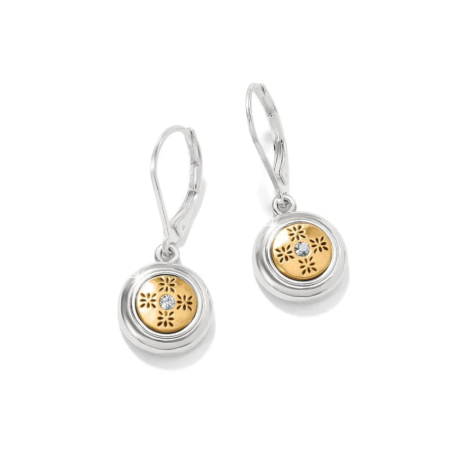 [Brighton] Mosaic Round Mini Leverbreak Earrings