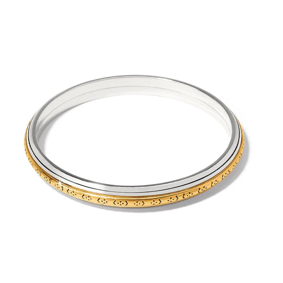 [Brighton] Mosaic Two Tone Bangle