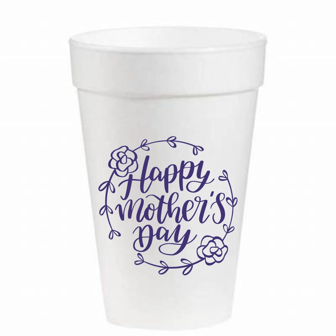 Party Cups Happy Mother's Day