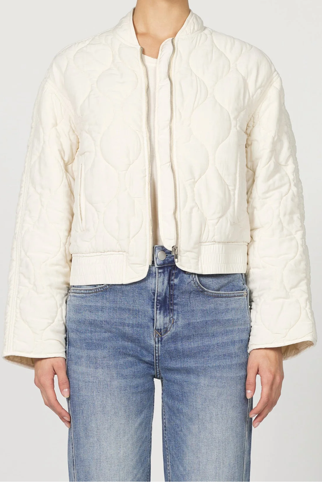 [Dear John] Maverick Jacket-Whitecap Gray