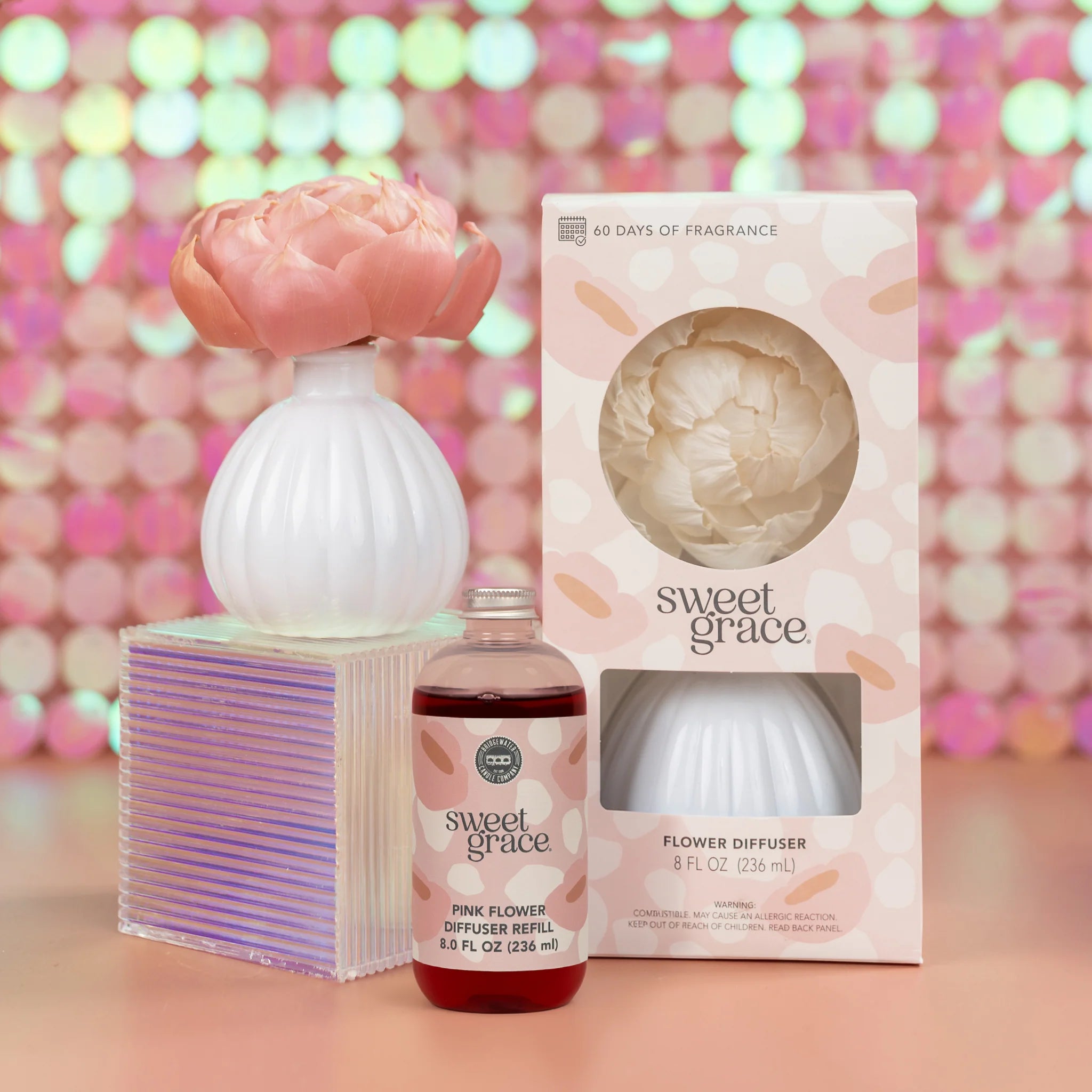 Sweet Grace Pink Dye Fragrance Refill Oil