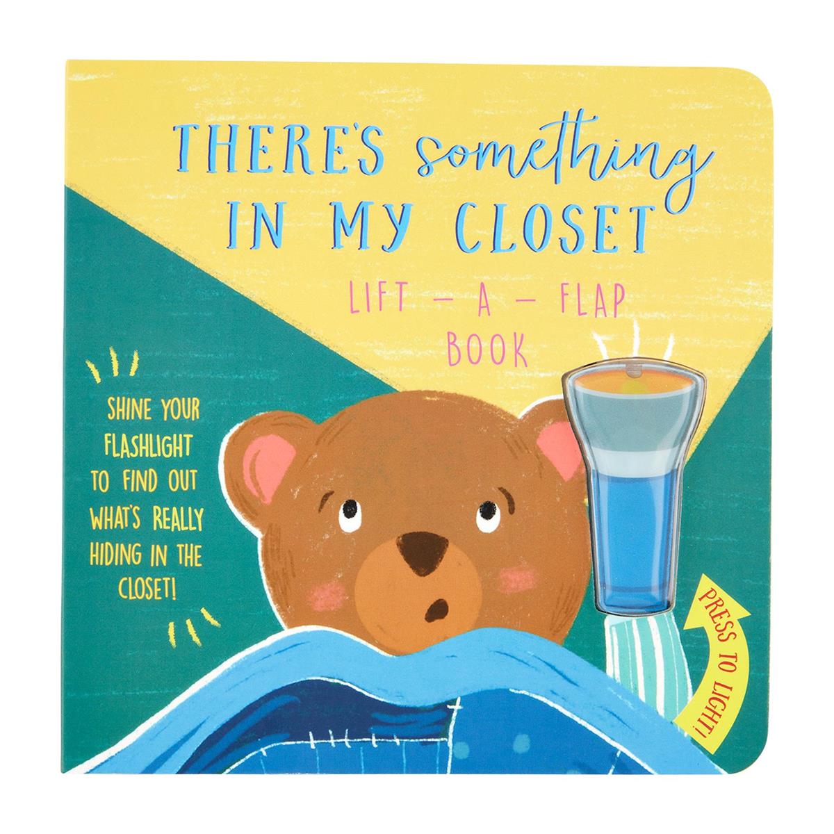[Mud Pie] There's Something In My Closet Board Book