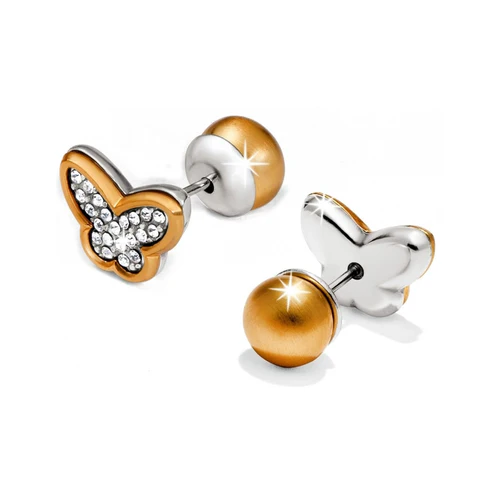[Brighton] Massandra Reversible Butterfly Post Earrings