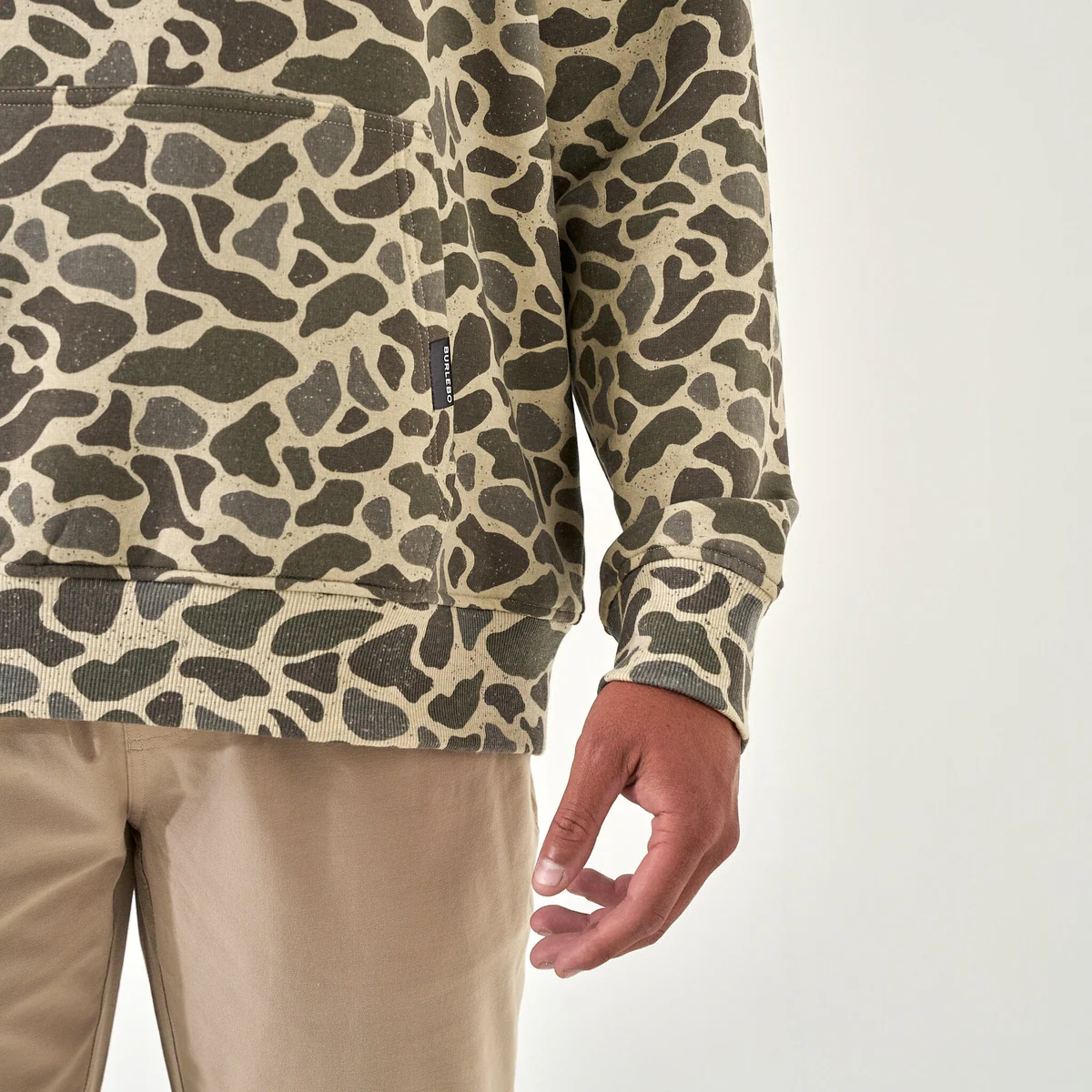 [Burlebo] Fleece Hoodie Classic Deer Camo