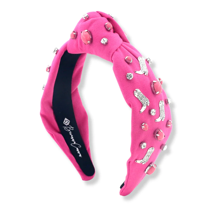 [Brianna Cannon] Let's Go Girls Pink Boot Headband