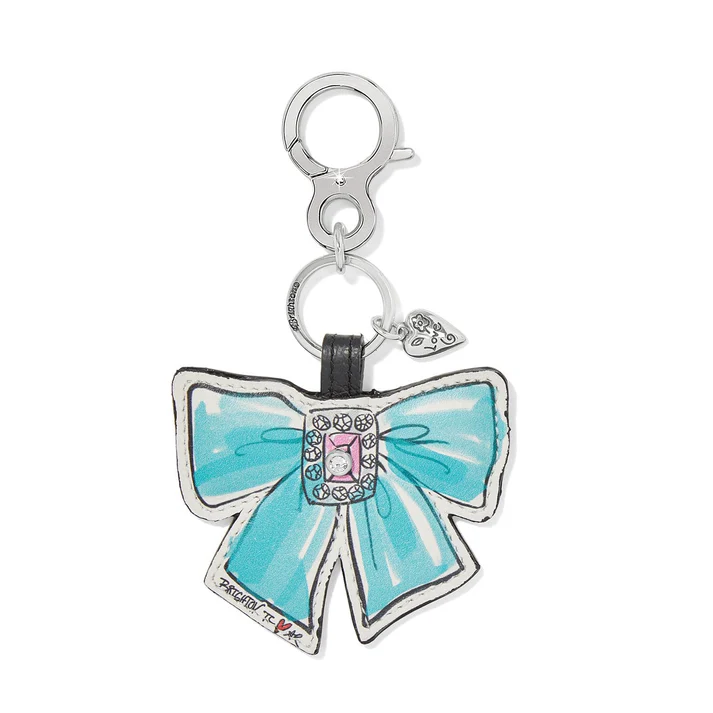 [Brighton] Bow Handbag Fob - Blue