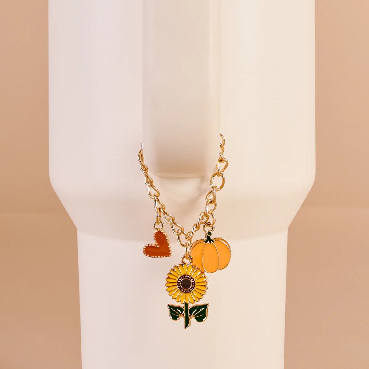 Happy Harvest Tumbler Charm