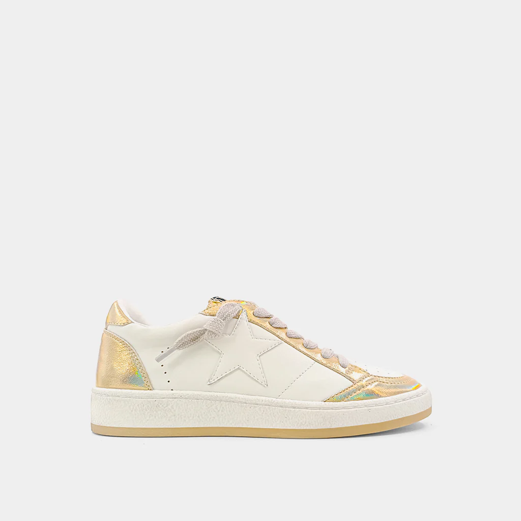 [Shu Shop] Paz Sneaker-Iridescent Gold