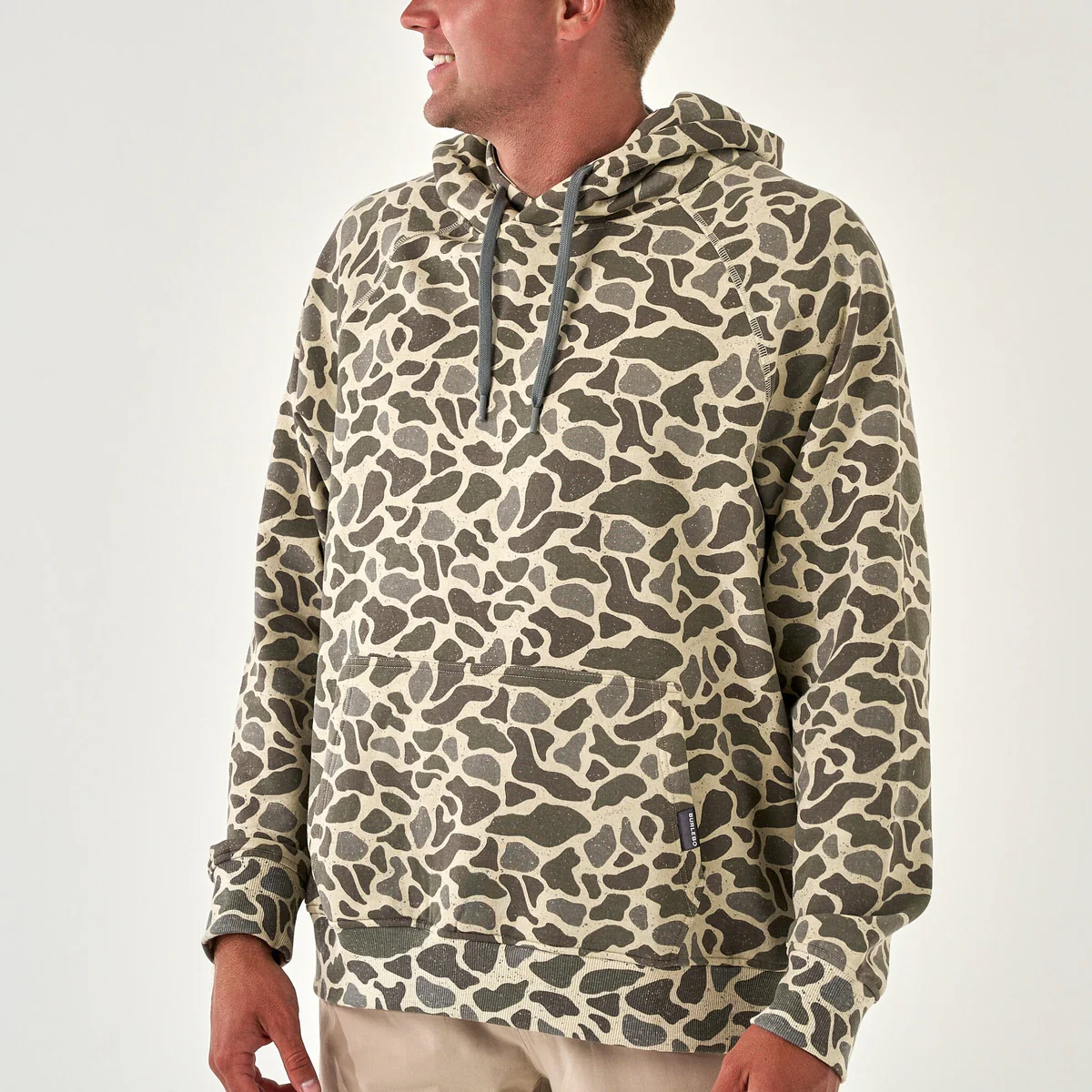 [Burlebo] Fleece Hoodie Classic Deer Camo