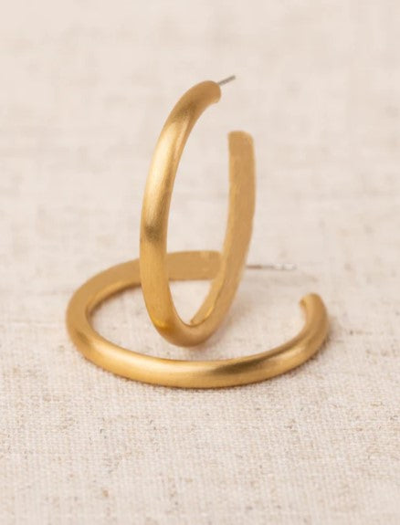 Heather Medium Hoop Earrings