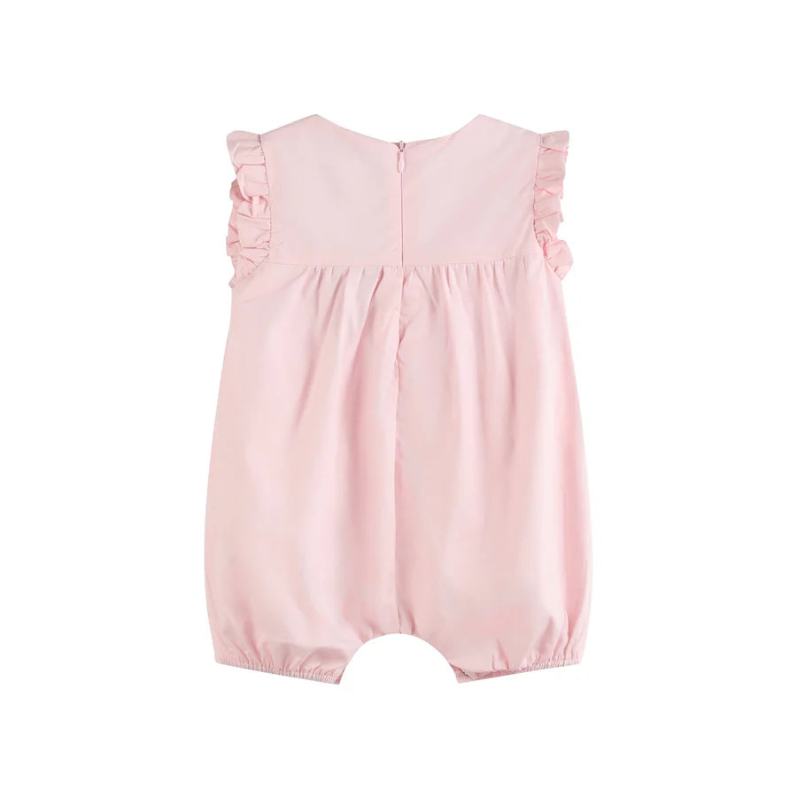 Pink Ruffle Jumper Romper
