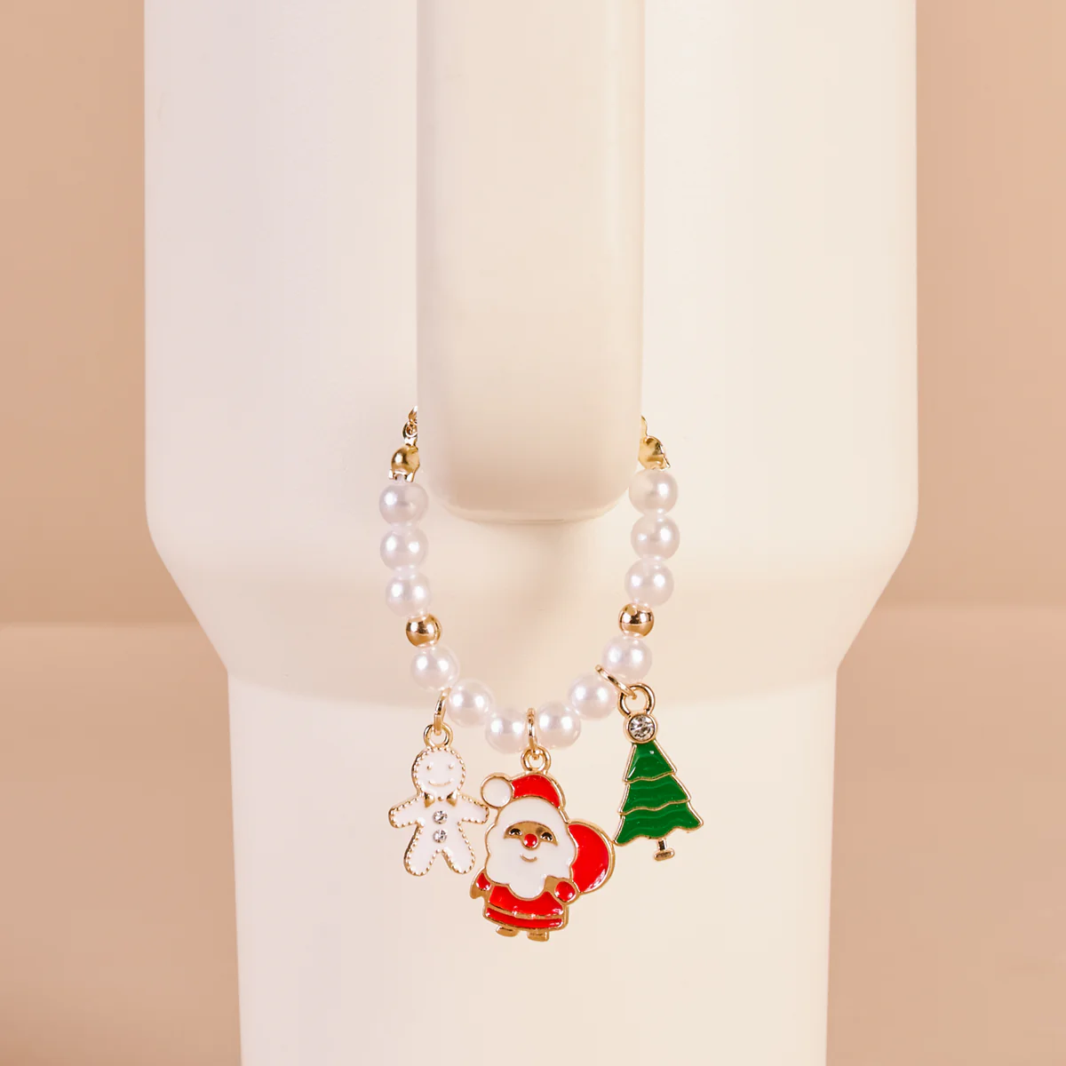 Santa's Workshop Tumbler Charm