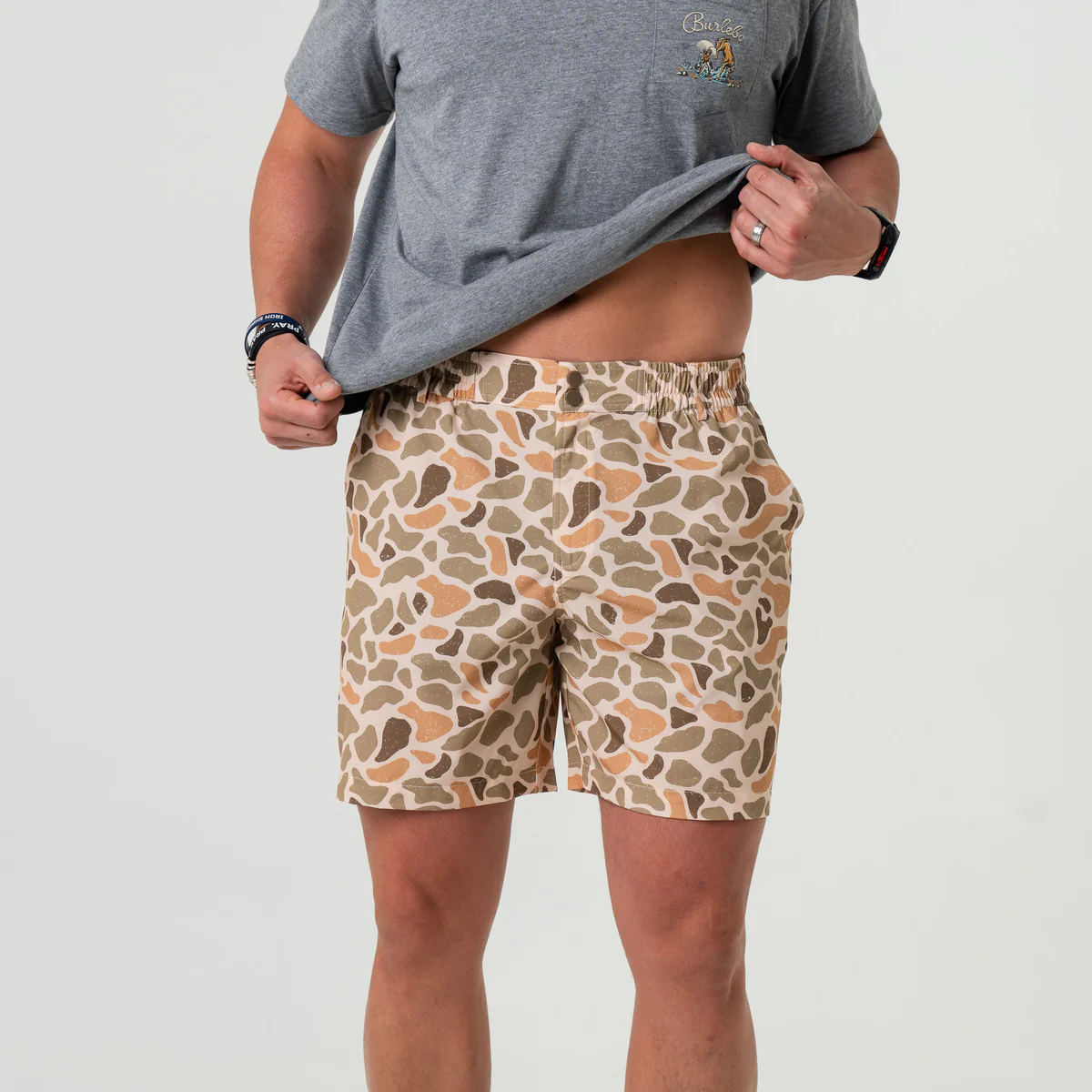 [Burlebo] Everyday Shorts - Venado Camo