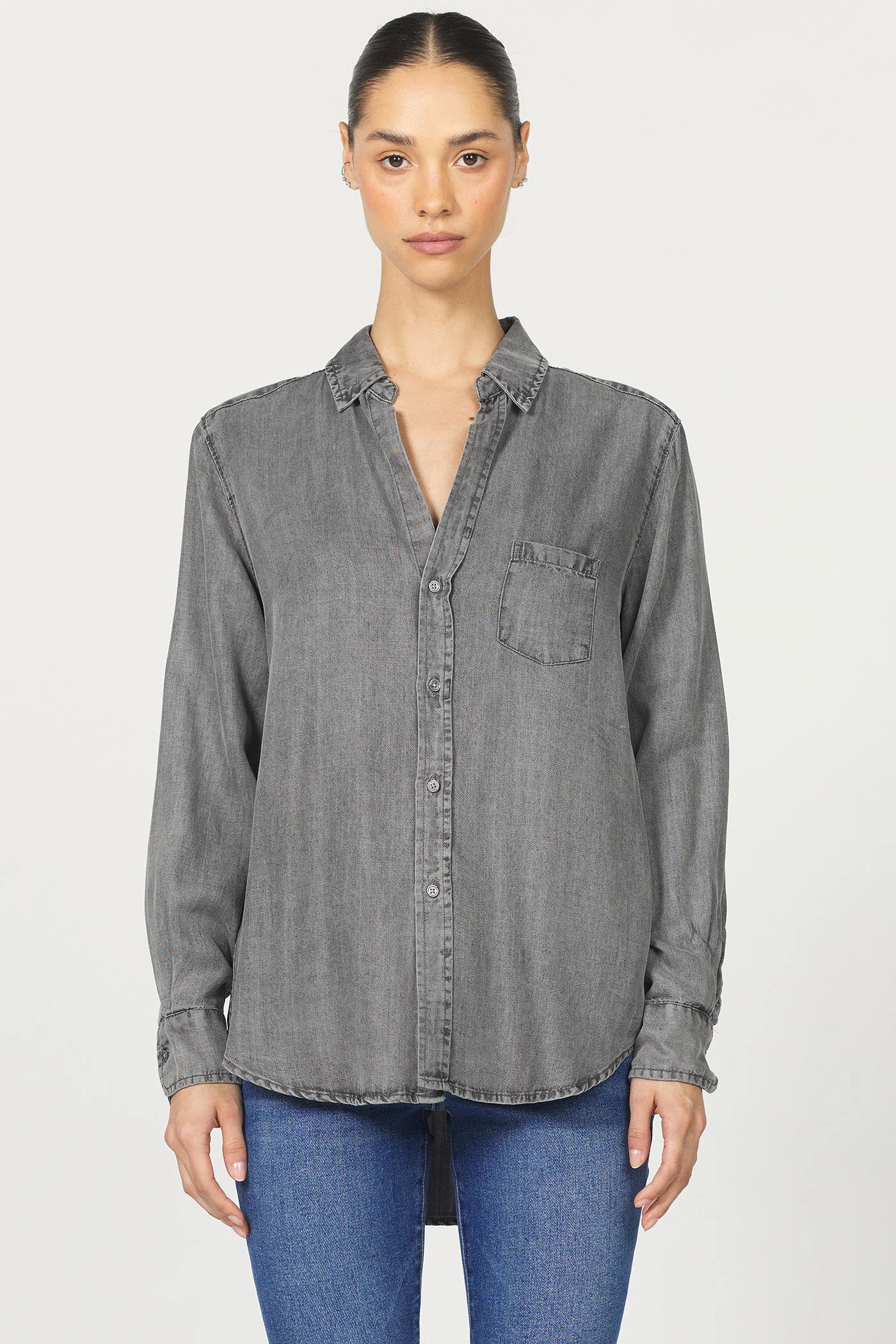 [Dear John] Galina Shirt - Ash