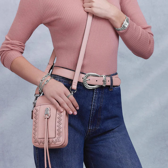 [Brighton]  Really Tought Reversible Belt-Pink/Blk