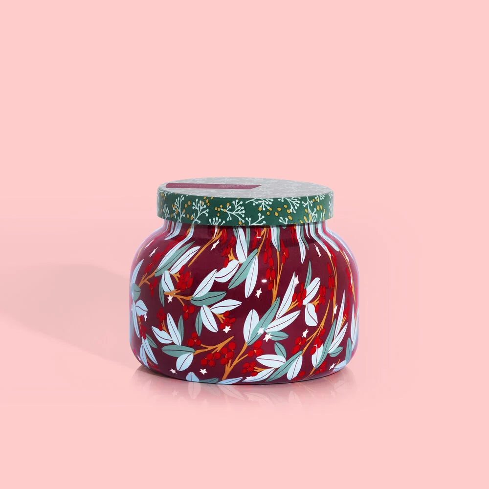 [Capri Blue] Tinsel & Spice Pattern Play Jar- 19 oz