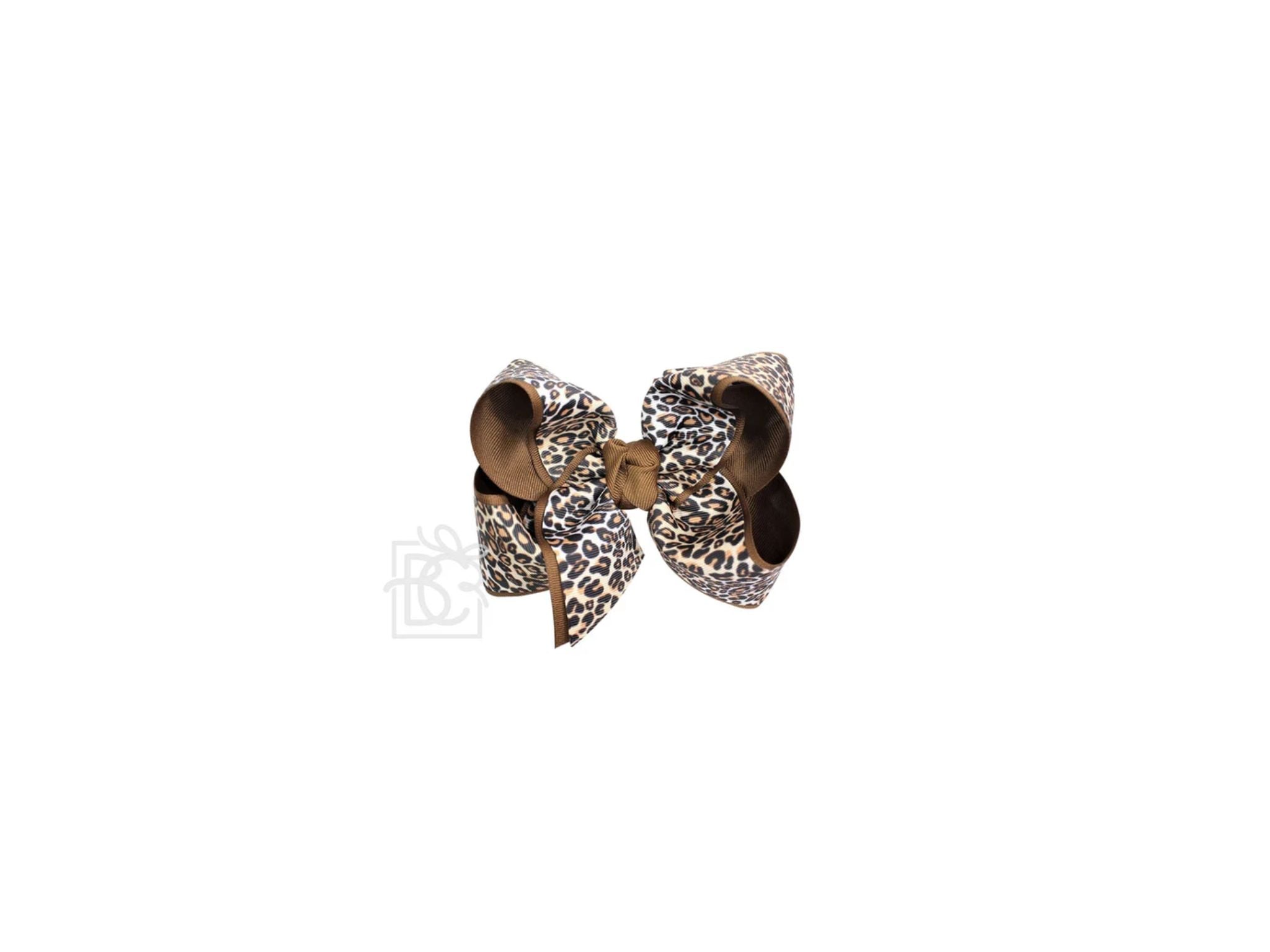 {Beyond Creations} Layered Leopard Bow On CLip-Turftan
