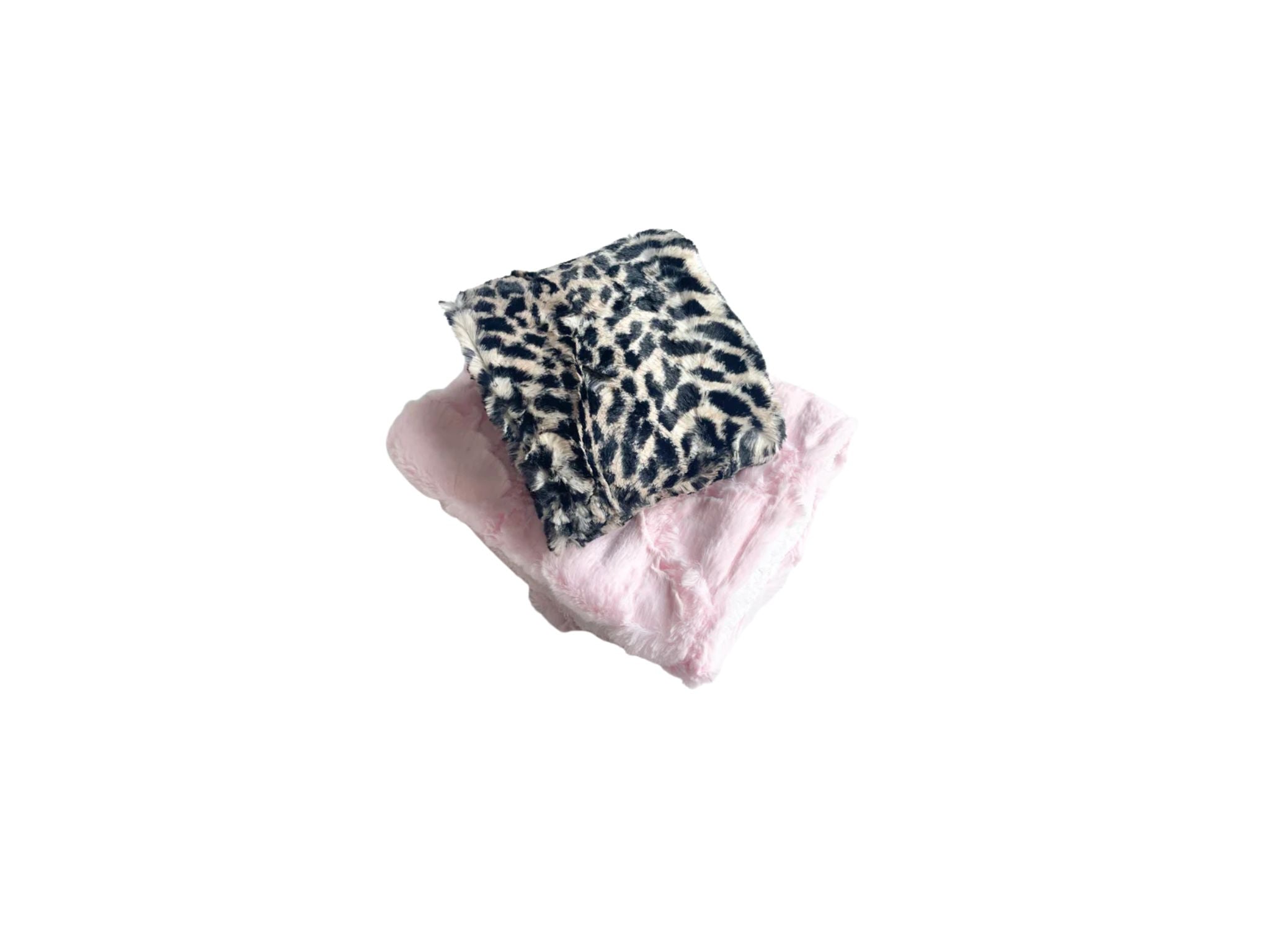 Cheetah Pink Burp Cloth Set