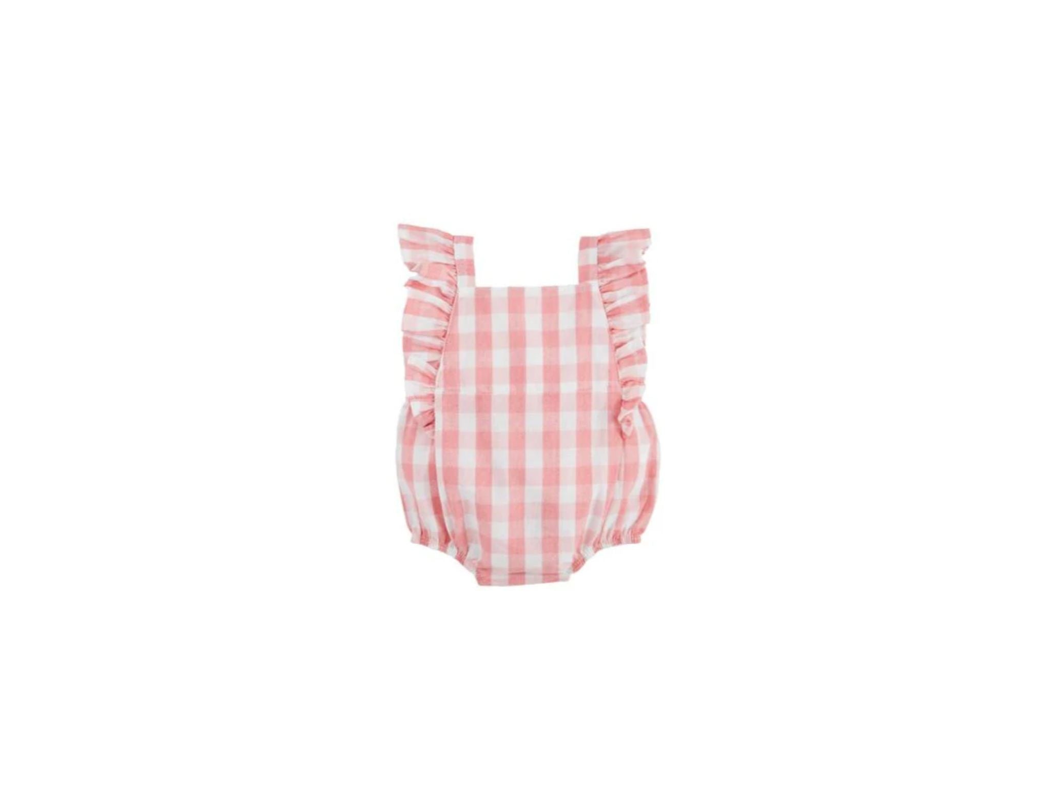 Pink Gingham Baby Bubble