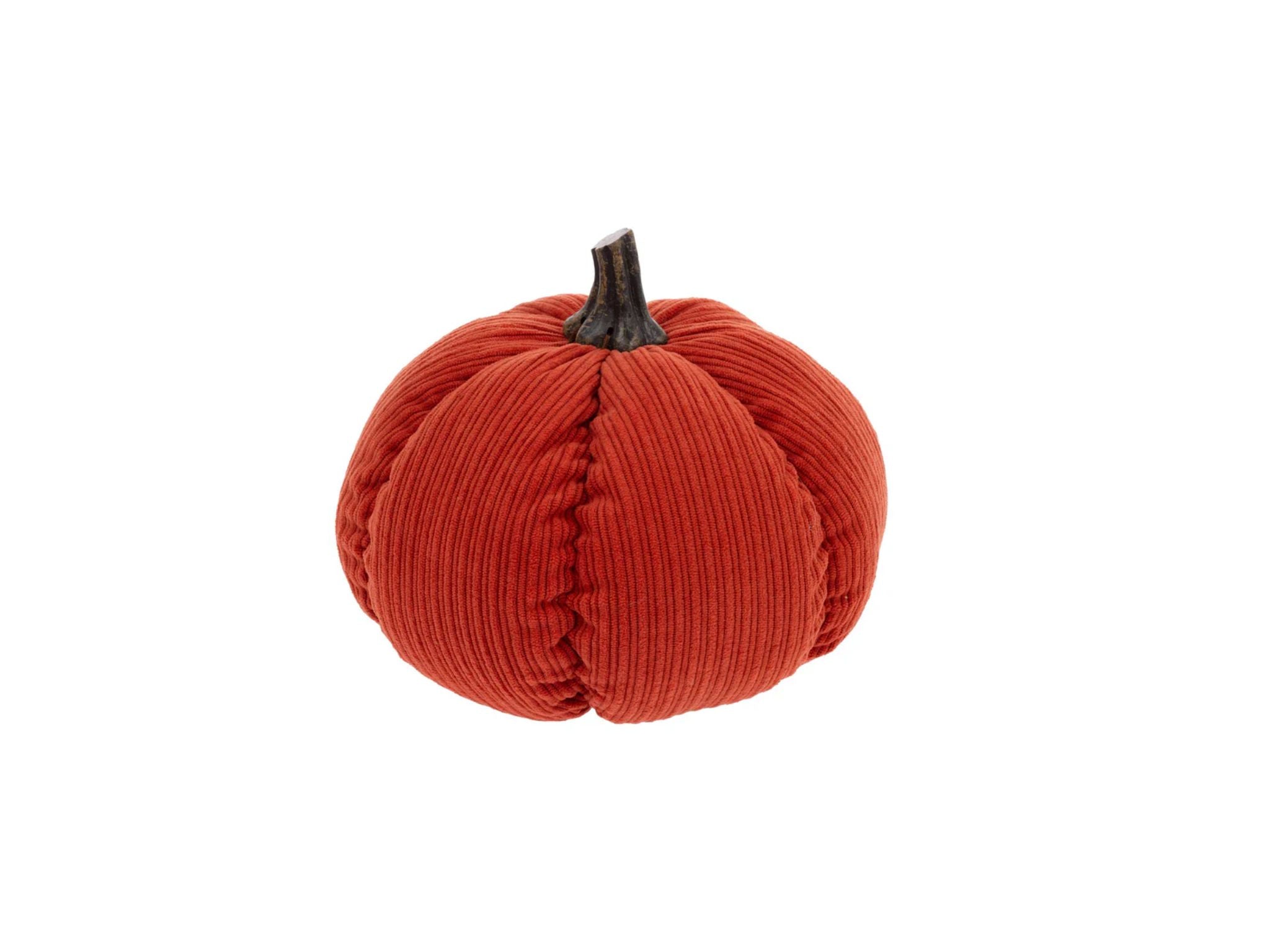 Spice Plush Corduroy Pumpkin