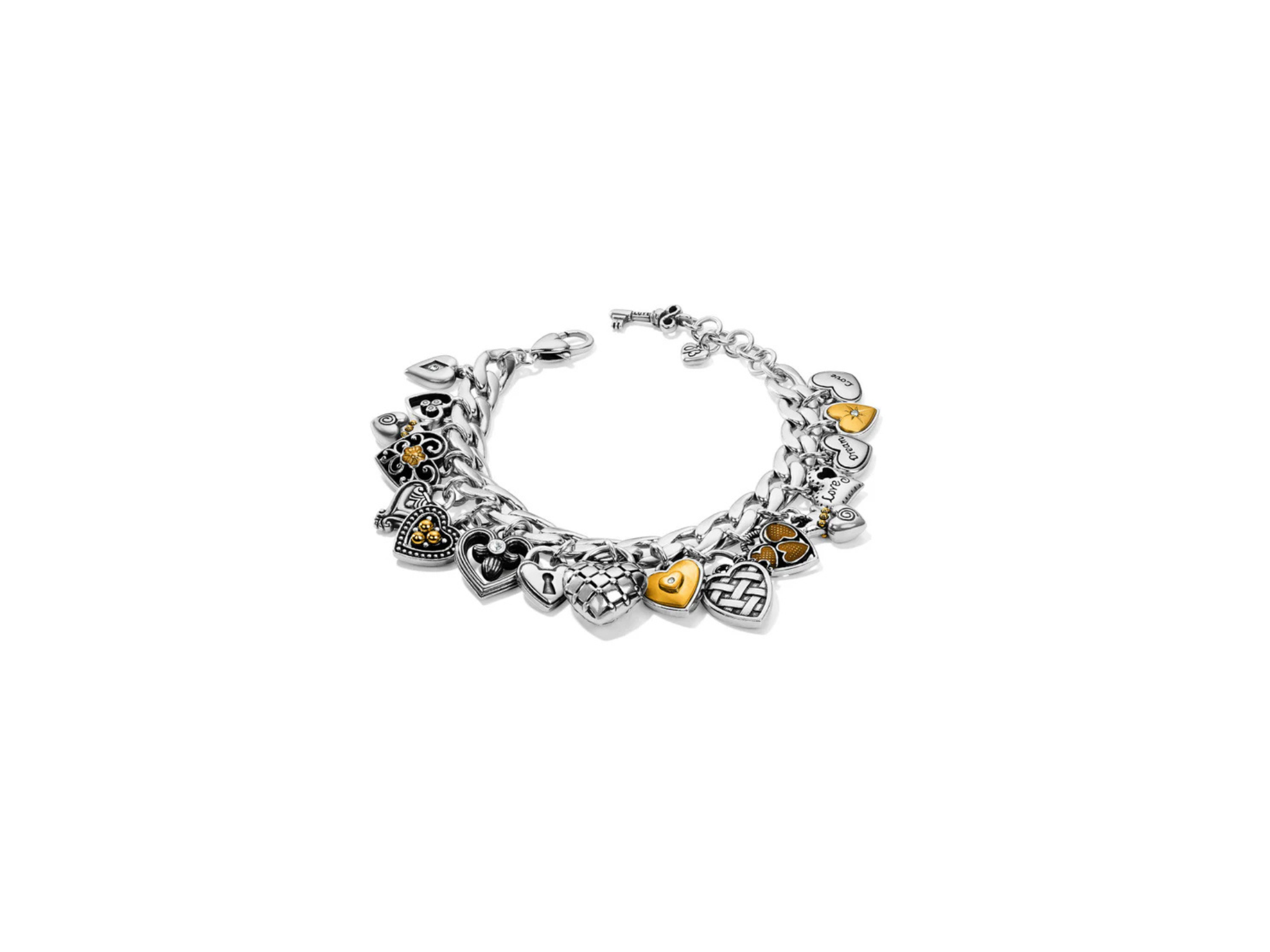 [Brighton] One Heart Charm Bracelet