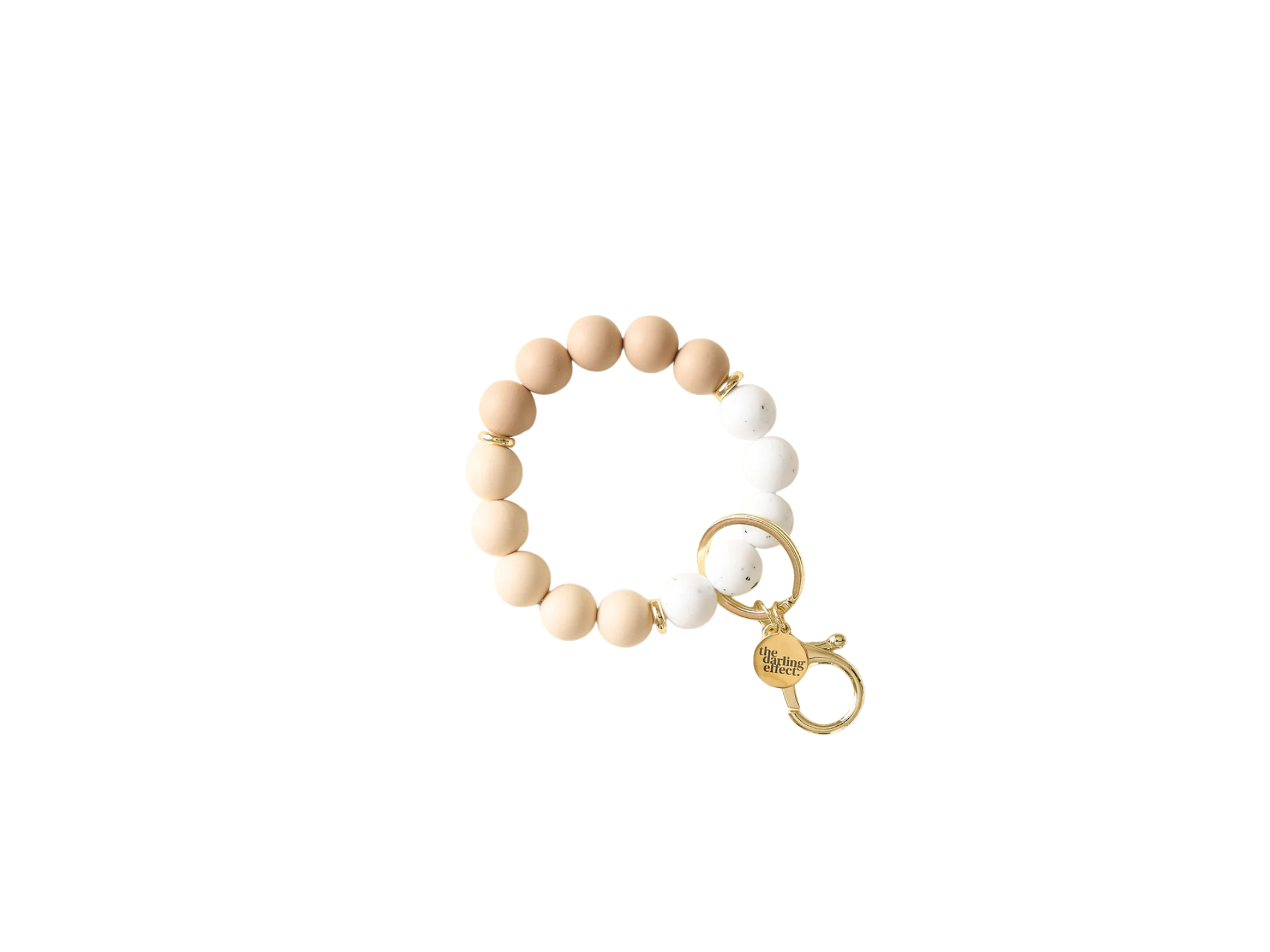 Oatmilk Latte Hands-Free Keychain Wristlet