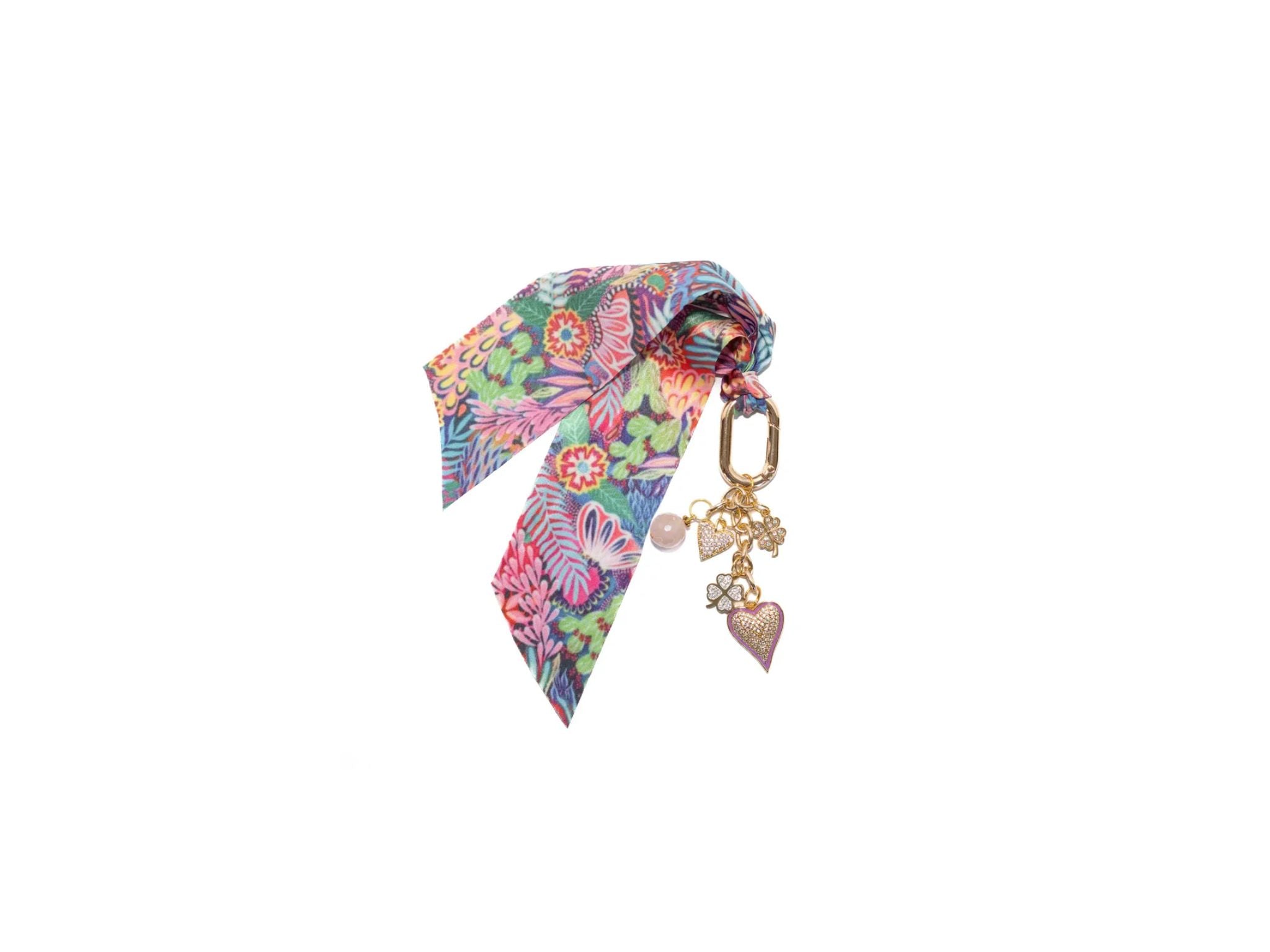 Fiesta Floral Bag Charm