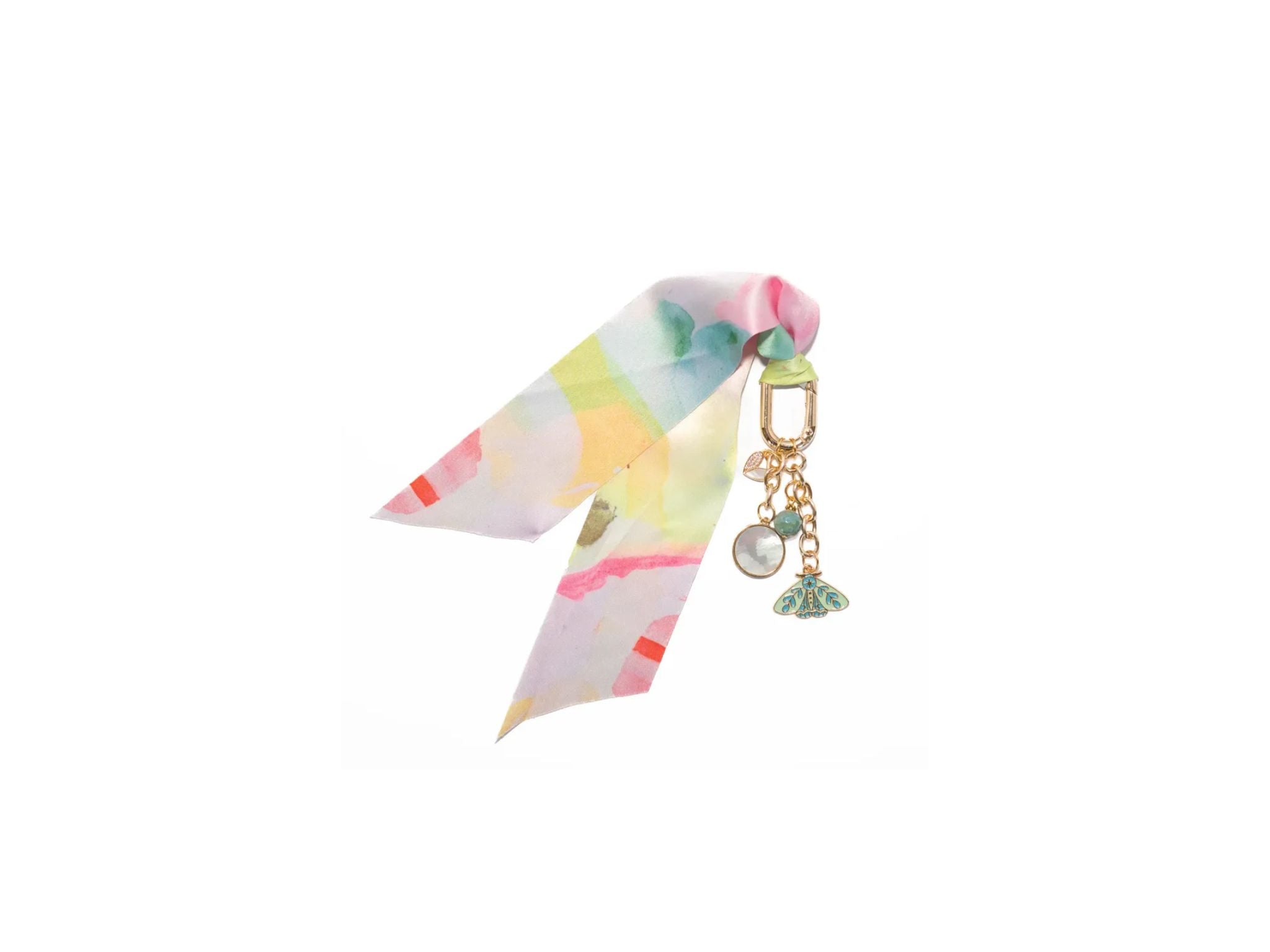 Flamingo Abstract Bag Charm