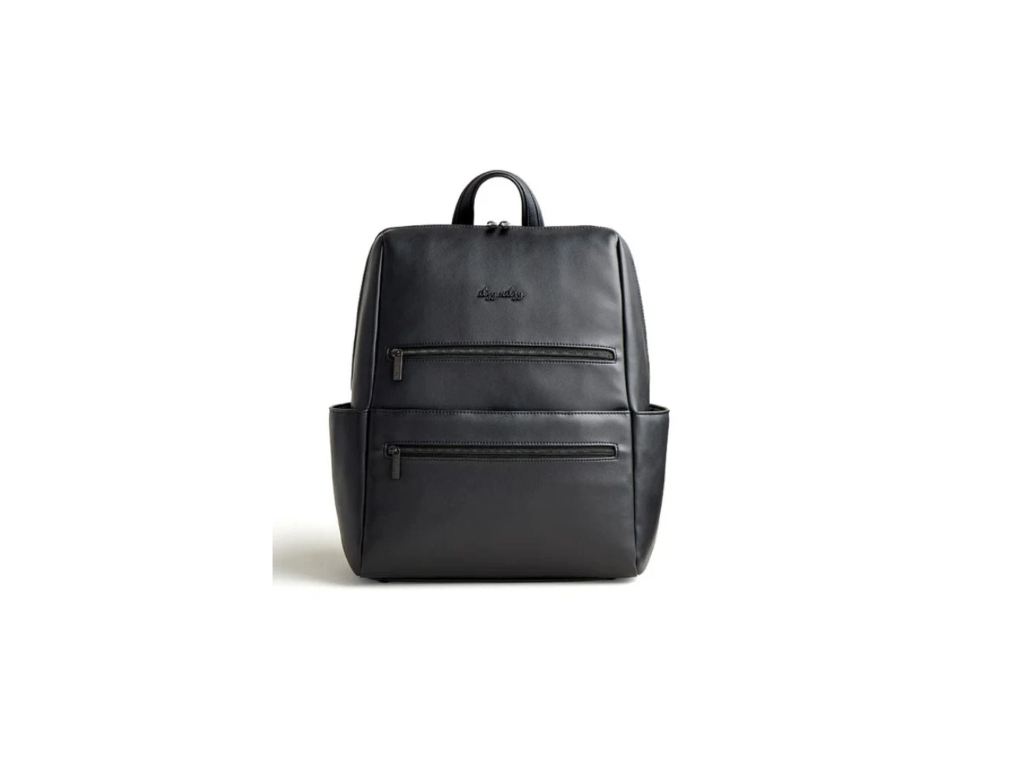 Eras Backpack Midi Diaper Bag- Black