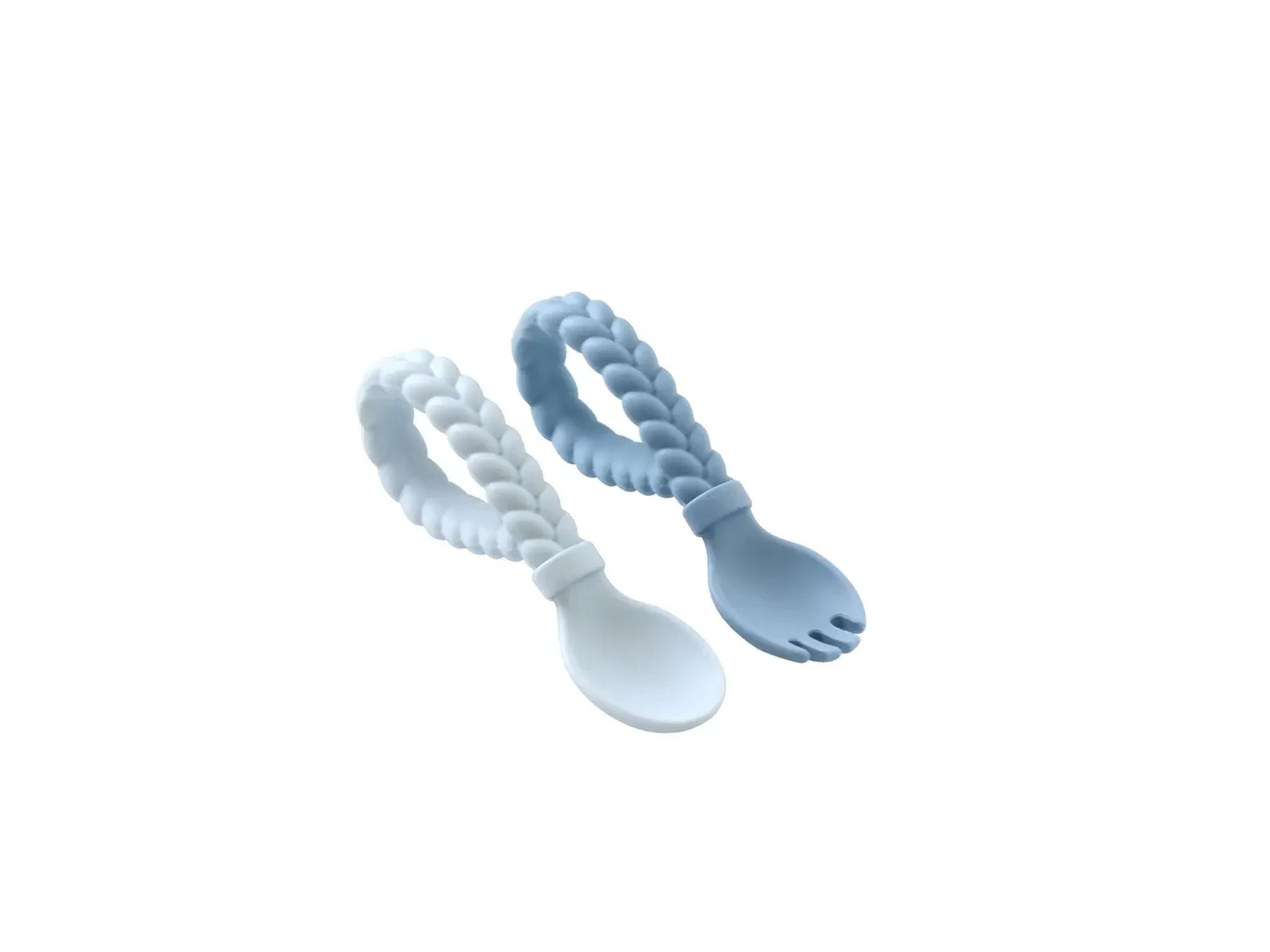 Sweetie Spoon and Fork Set - Blue