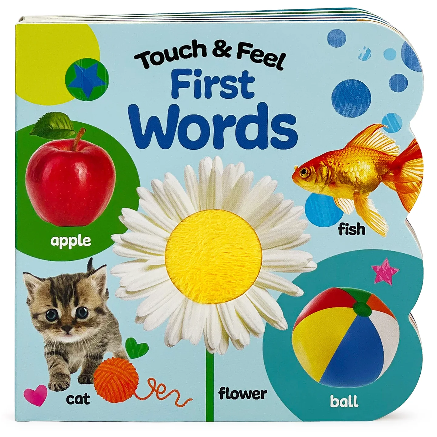 Touch & Feel First Words Board Book