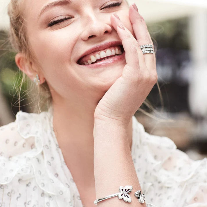 [Brighton] Scalloped Stack Ring- Size 7