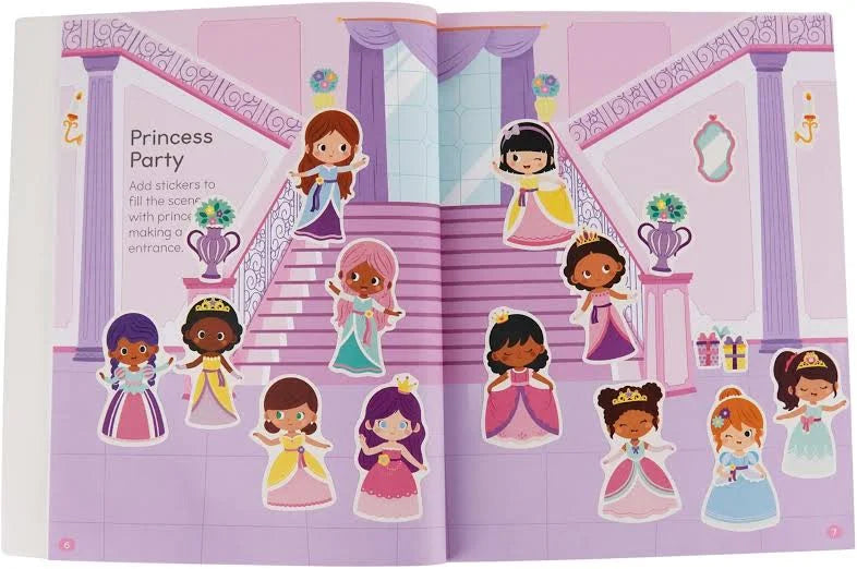 Pretty Pink Toddler Sticker Activity Book